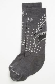 SmartWool Wintersport Shark Pattern Socks (Toddler, Little Boys & Big Boys)