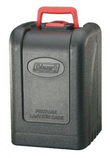 features of coleman propane lantern hard shell carry case fits coleman