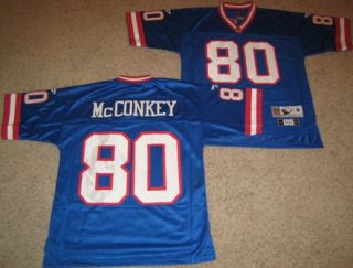 New York Giants McConkey Throwback Jersey Large Blue 80