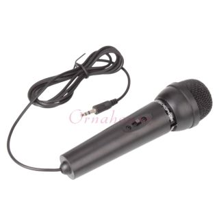  5mm Studio Speech Vocal Microphone Mic with Stand Mount for PC