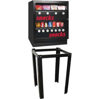 11 Select Compact Snack Vending Machine w Stand Vend Chips Food Candy