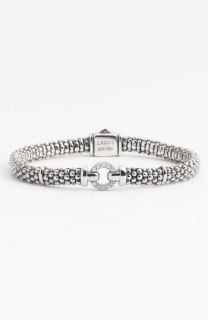 Lagos Caviar™ Diamond O Bracelet ( Exclusive)