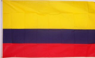 NEW 3X5FT COLOMBIA INDOOR OUTDOOR YARD FLAG