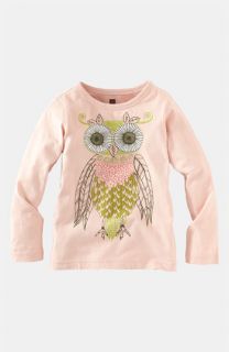 Tea Collection Blomma Owl Tee (Toddler)