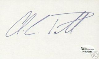 Colin Powell Autographed Signed 3x5 Onlineauthentics