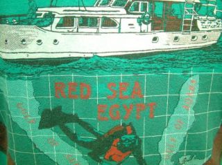 Colona IV T Shirt Red Sea Shipwreck Dive L