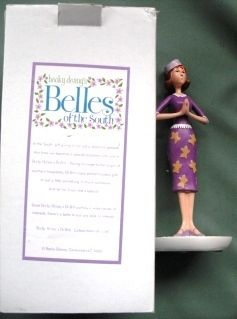  Belles of The South 2006 Collectible Figurine Church Belle New