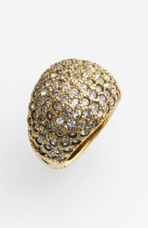 St. John Collection Antique Gold & Crystal Ring