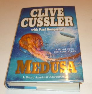 HC  Medusa  by Clive Cussler 1st Ed  0399155651