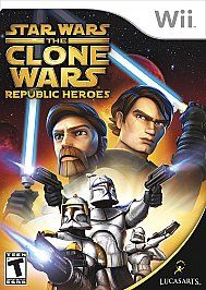 Star Wars The Clone Wars Republic Heroes Wii 2009 023272338633