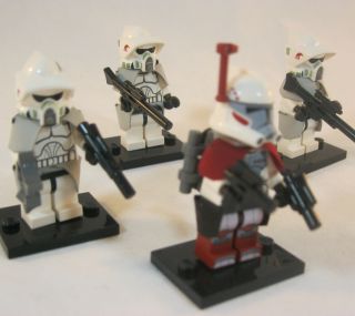 CLONE WARS Lego ARF TROOPER Custom 9488 Battle Pack ARMY Star ELITE