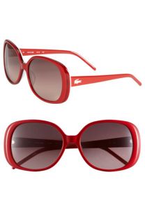 Lacoste Eyewear Retro Stripe Square Sunglasses