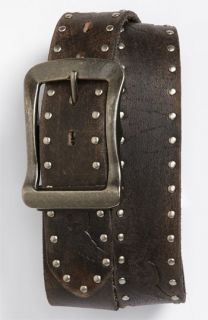 Bed Stu Anxious Studded Leather Belt