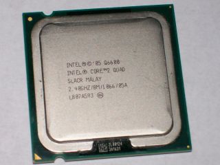 Intel Q6600 Core 2 Quad Core 2 40GHz CPU Processor Slacr
