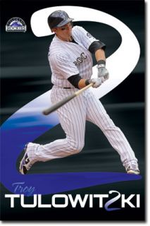 MLB Colorado Rockies Troy Tulowitzki 2011 Poster