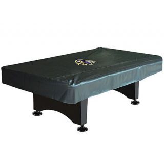 NFL Baltimore Ravens Deluxe 8 Pool Table Cover —