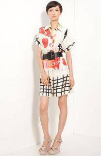 Alice + Olivia Candid Belted Shirtdress