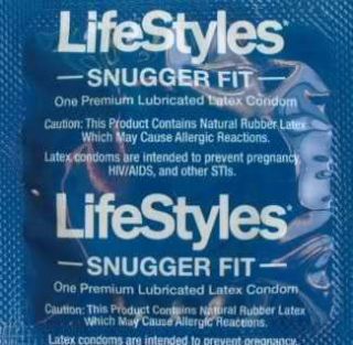 24 Lifestyles Snugger Fit Small Condoms Free Lubricant