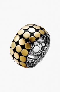 John Hardy Dot Gold & Silver Ring
