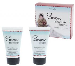 philosophy snow shoes and mittens foot and hand cream duo   A93933