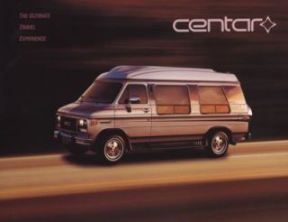 1995 GMC Vandura Conversion Centar Van Sales Brochure