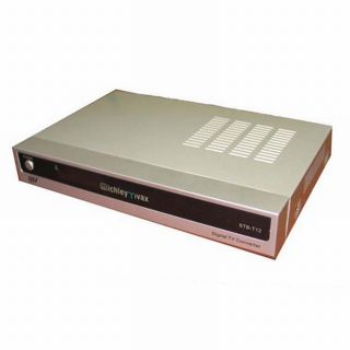 Tivax STB T12 Digital TV Converter Box With S Video Output, Model STB