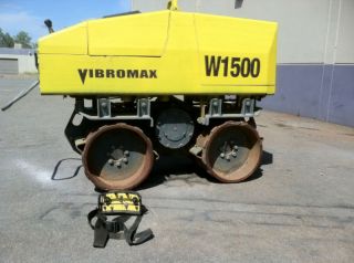 Vibromax Trench Compactor Kubota Diesel Remote Rammax