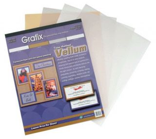 Deluxe Assortment Value Vellum Paper 8 1/2 x 11 40 Sheets —