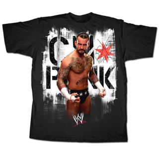 Cm Punk Straight Punk WWE Official Wrestling T Shirt Kids Medium M