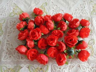 20 100 Wholesale Lot Roses Heads Artificial Silk Fake Flower Party