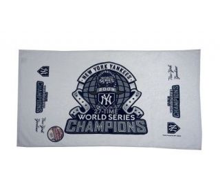 2009WorldSeries Champions NY Yankees Clubhouse Towel —
