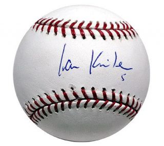 Ian Kinsler Autographed Baseball —