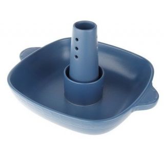 Blue Jean Chef 11 Square Flameproof Multi Roaster & Removable Cone 