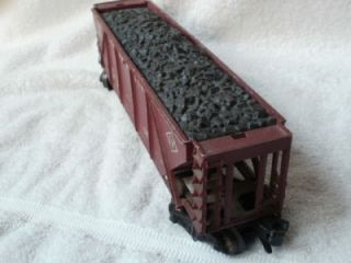 Lionel 0 027 LV Leigh Valley Coal Hopper Train Car With Coal