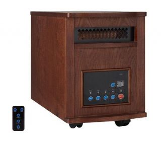 LifeSmart Power Plus 1000W/1500W Infrared Heater with Remote