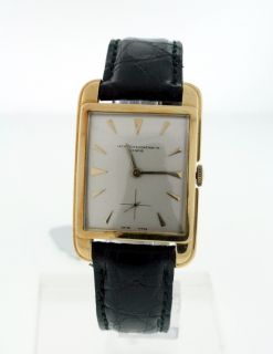 vacheron constantin vintage 18k yellow gold watch