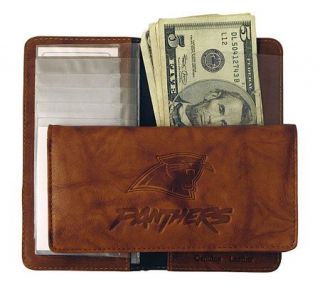 NFL Carolina Panthers Embossed Checkbook Cover   F193211