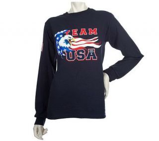 Team USA Screaming Eagle Olympic Long Sleeve T Shirt —