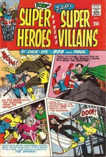  Super Villains 1 Very Good B C Writing Archie Comics 1966