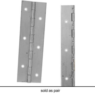 Stainless Steel 5 x 1 1 2 inch Boat Piano Hinge Pair