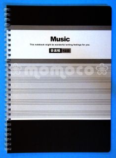 Music Composition Notebook Blank Sheet Music 12 Staves Paper 40 Pages