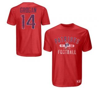 NFL New England Patriots Steve Grogan Legend T Shirt —