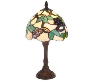 Tiffany Style Grapevine 14 Accent Lamp —