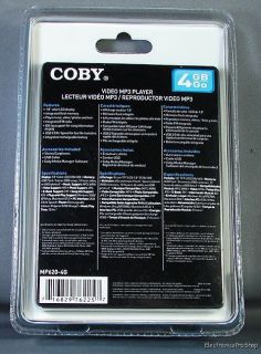 Coby MP620 4GB Red 4GB  MP4 Player with FM Radio