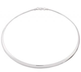 Ultrafine Silver 18 6mm Omega Necklace, 25.5g   J109414