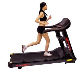 SmoothFitness 9.65TV Treadmill with 10 1/2 LCDTV —