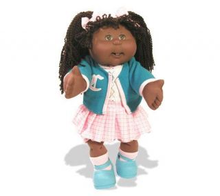 Cabbage Patch Kids Brunette Girl in School Outfit   Ethnic — 
