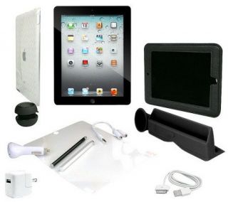 Apple iPad 2 16GB Wi Fi Tablet with Deluxe Bundle —