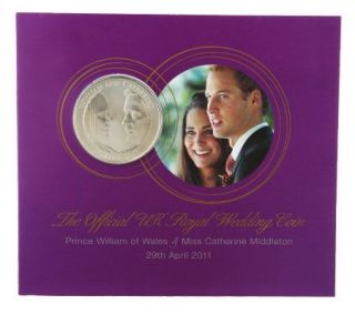 Official Royal Wedding Limited Edition Wedding Coin by TheRoyalMint UK 