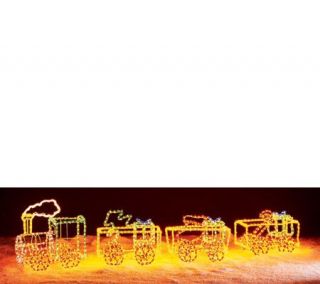 Piece Lighted Outdoor Train Structure by Roman —